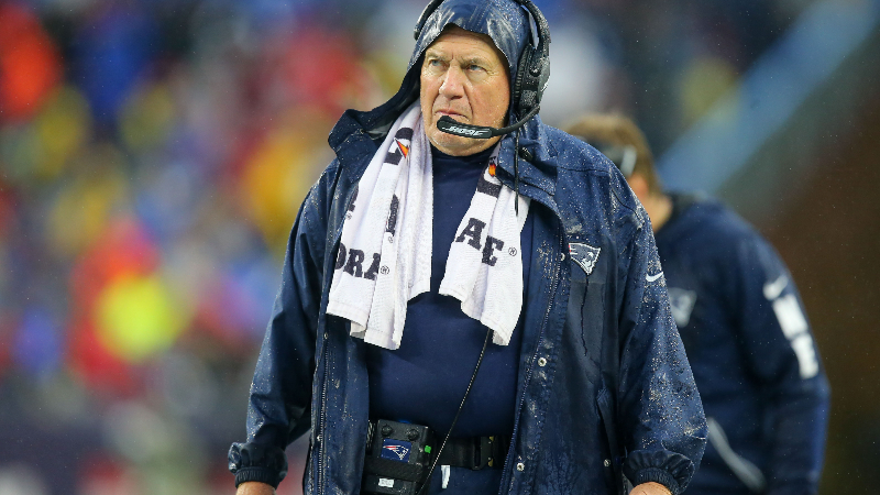 New England Patriots head coach Bill Belichick