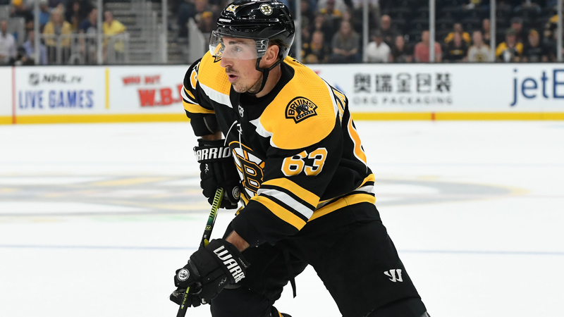 Boston Bruins' Brad Marchand