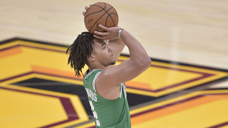 Boston Celtics guard Carsen Edwards