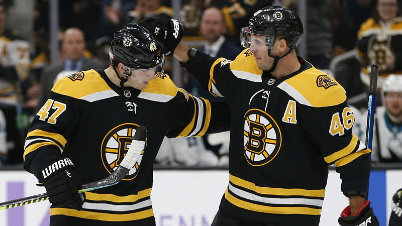 Boston Bruins center David Krejci