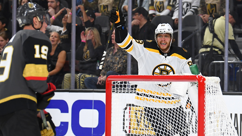 Boston Bruins' David Pastrnak