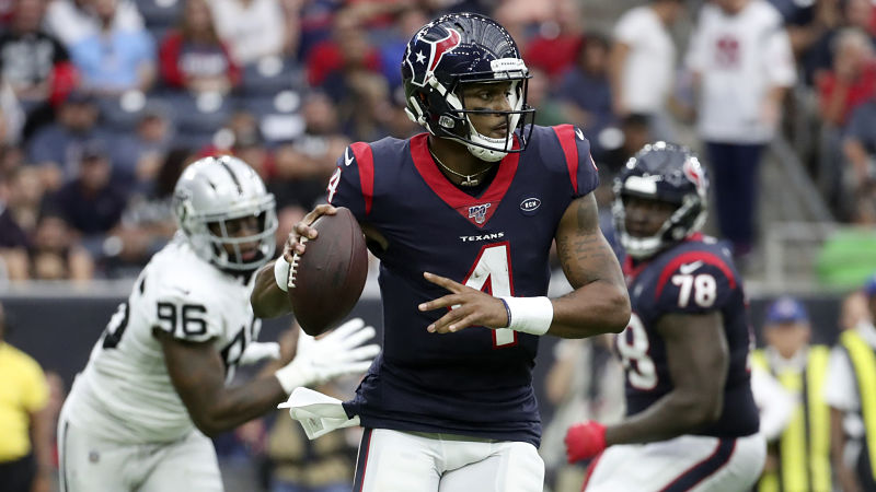 Houston Texans quarterback Deshaun Watson