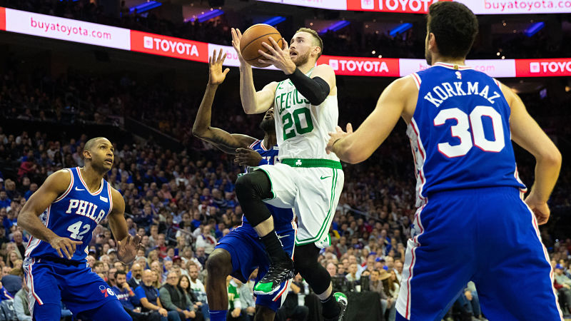 Boston Celtics forward Gordon Hayward