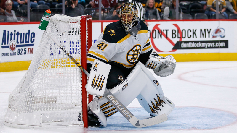 Boston Bruins' Jaroslav Halak