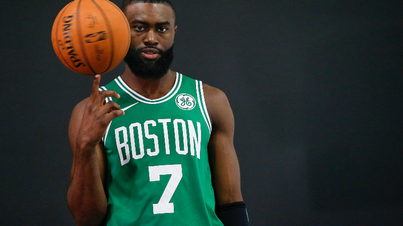 Boston Celtics guard Jaylen Brown