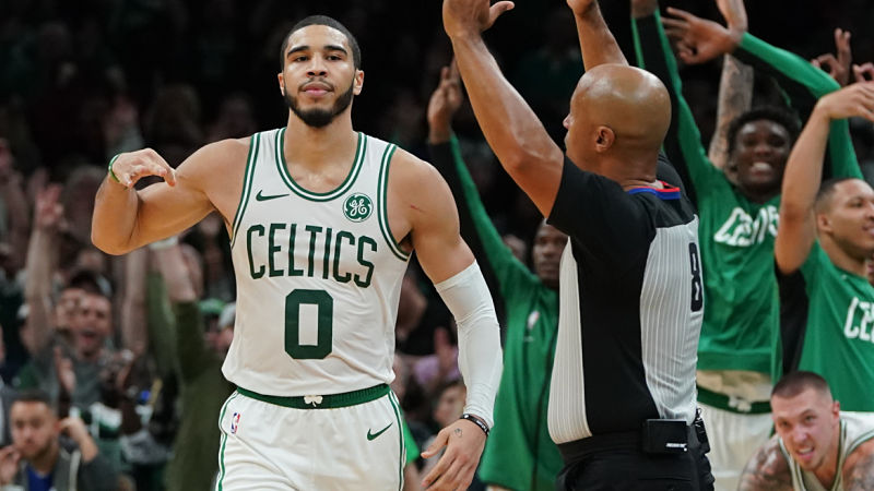 Boston Celtics forward Jayson Tatum