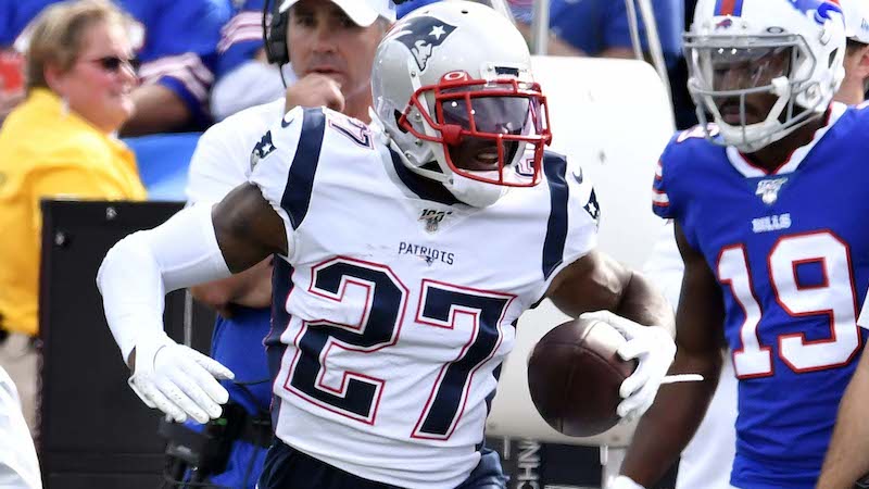 Patriots cornerback JC Jackson