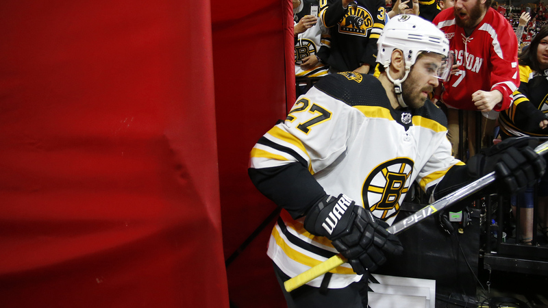 Bruins defenseman John Moore