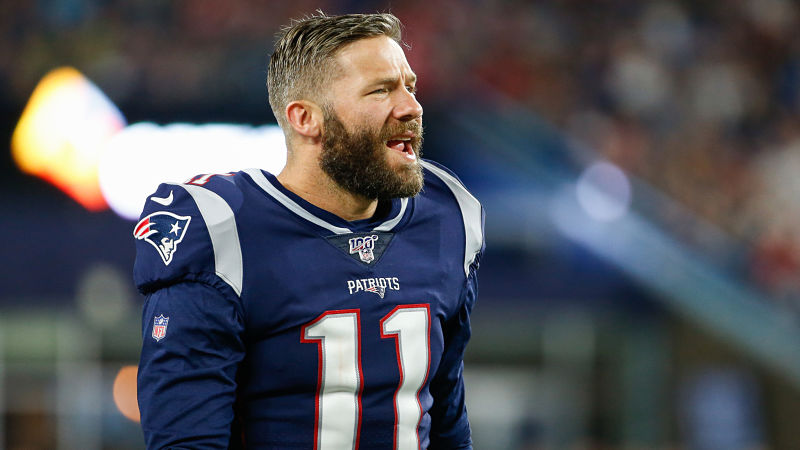 New England Patriots wide receiver Julian Edelman