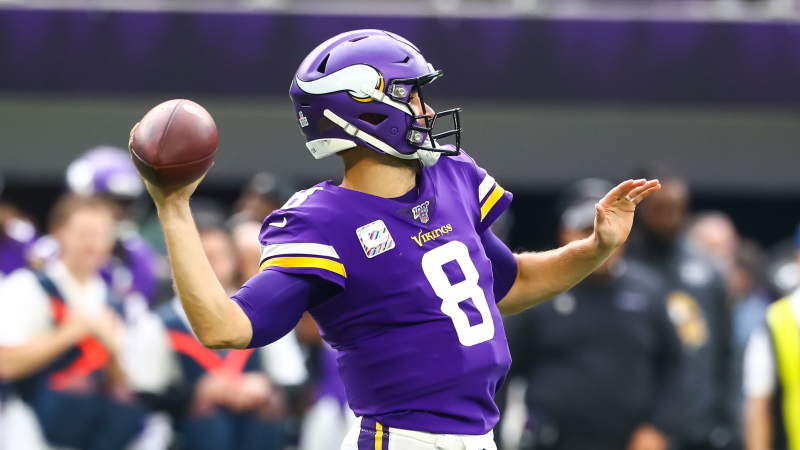 Minnesota Vikings quarterback Kirk Cousins