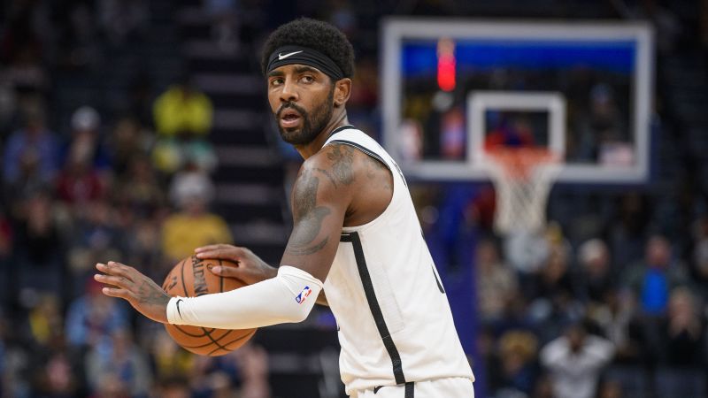 Brooklyn Nets point guard Kyrie Irving