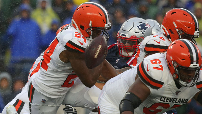 Cleveland Browns running back Nick Chubb