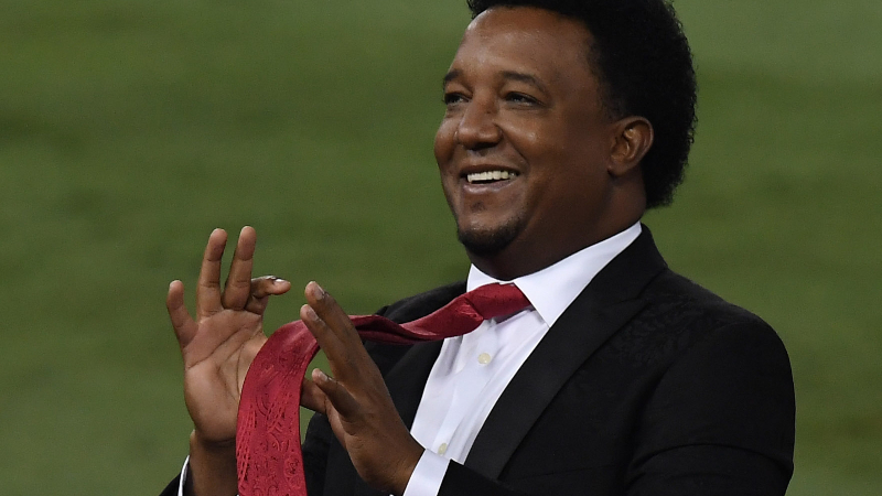 Boston Red Sox former player Pedro Martinez