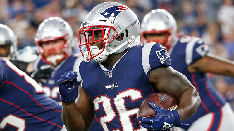 New England Patriots running back Sony Michel