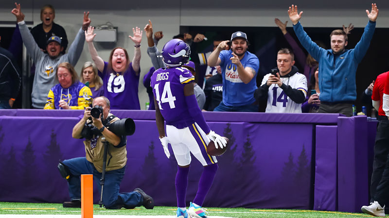 Minnesota Vikings wide receiver Stefon Diggs