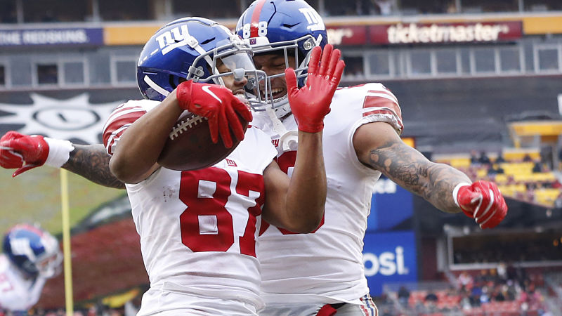 New York Giants wide receiver Sterling Shepard, tight end Evan Engram