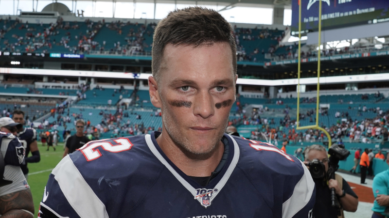 New England Patriots quarterback Tom Brady