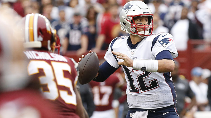 New England Patriots quarterback Tom Brady