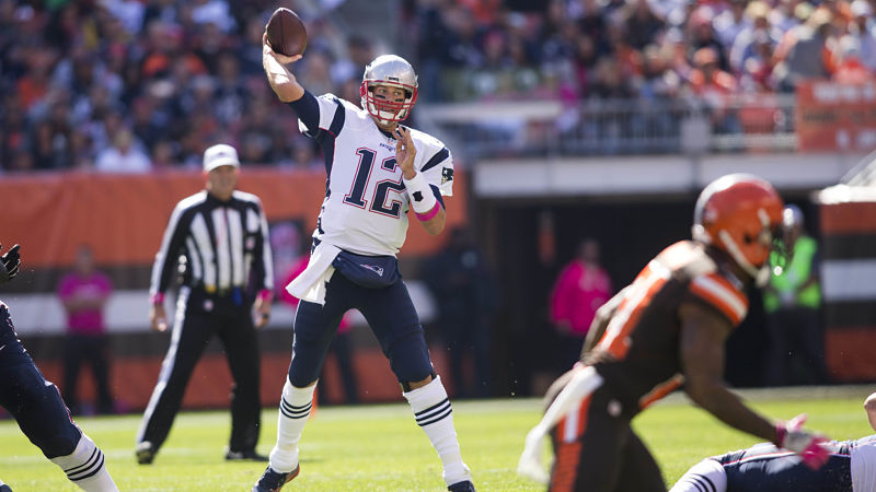 New England Patriots quarterback Tom Brady