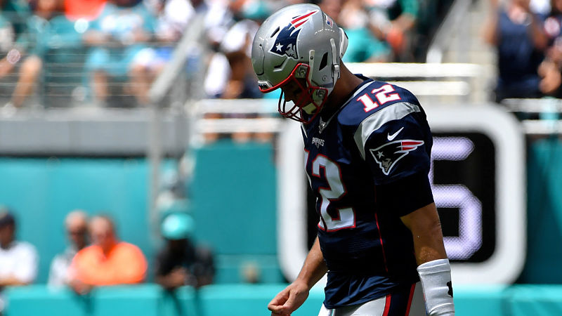 New England Patriots quarterback Tom Brady