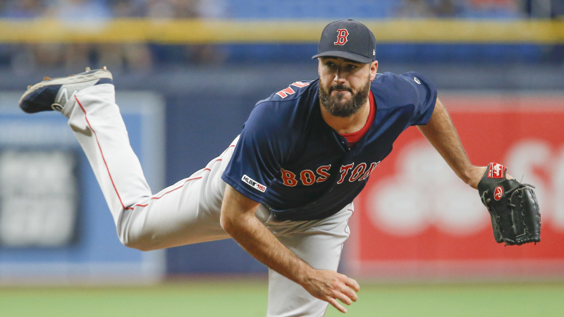 Boston Red Sox reliever Brandon Workman