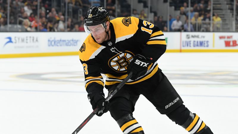 Boston Bruins forward Charlie Coyle
