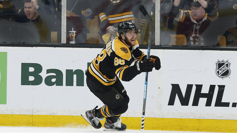 Boston Bruins Winger David Pastrnak