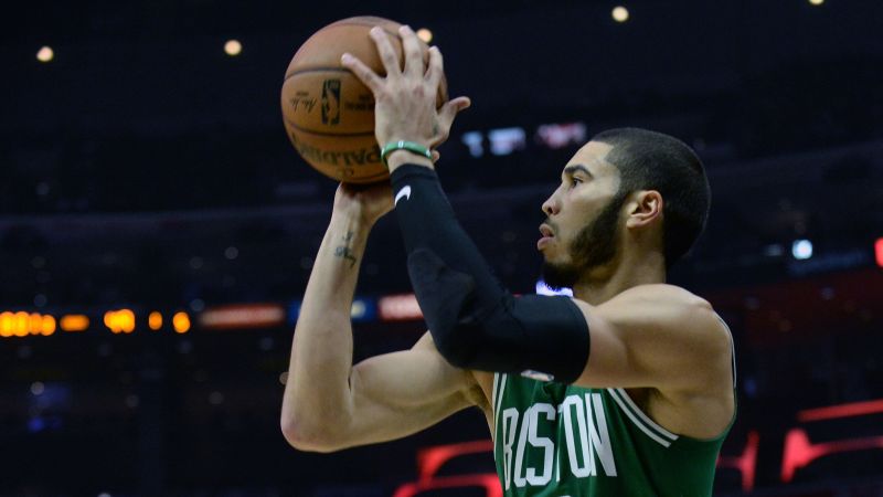 Boston Celtics small forward Jayson Tatum