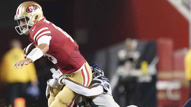 San Francisco 49ers quarterback Jimmy Garoppolo