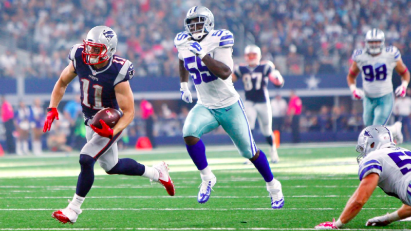 New England Patriots wide receiver Julian Edelman