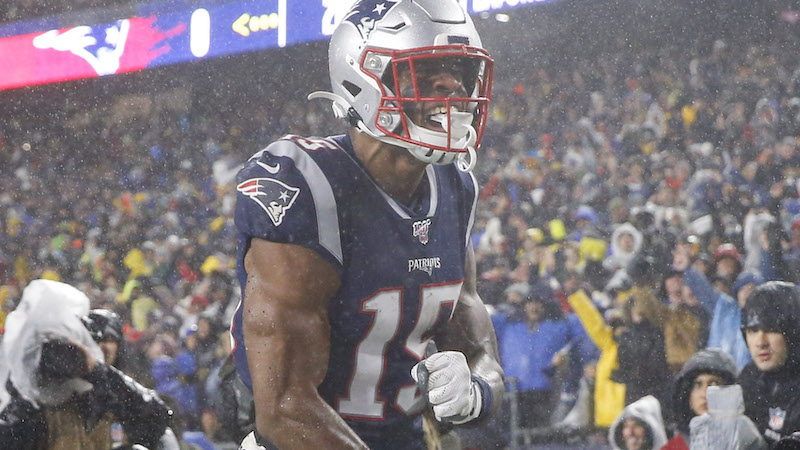 Patriots wide receiver N'Keal Harry
