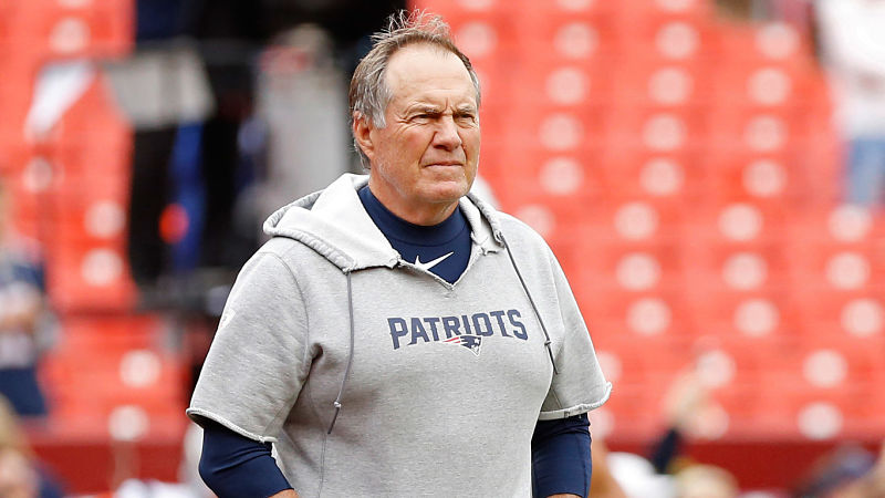 New England Patriots head coach Bill Belichick