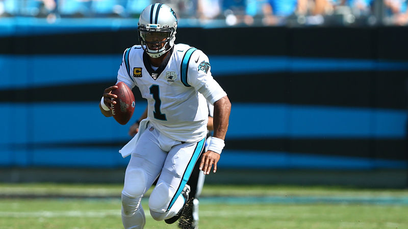 Carolina Panthers quarterback Cam Newton