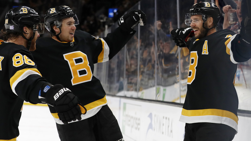 Bruins center David Krejci