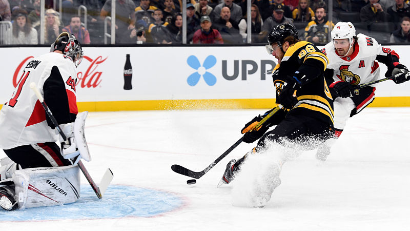 Boston Bruins right wing David Pastrnak