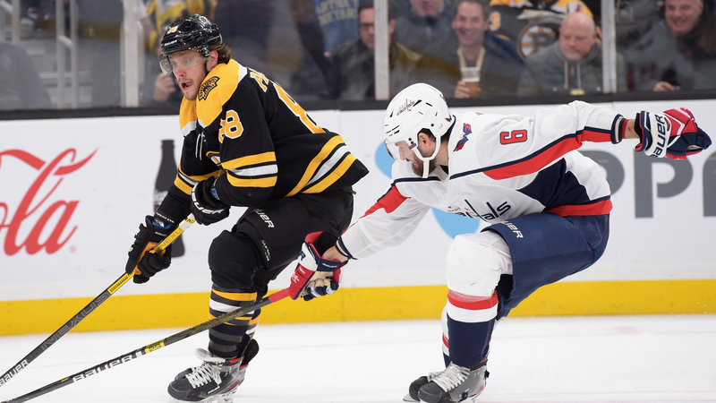 Boston Bruins' David Pastrnak