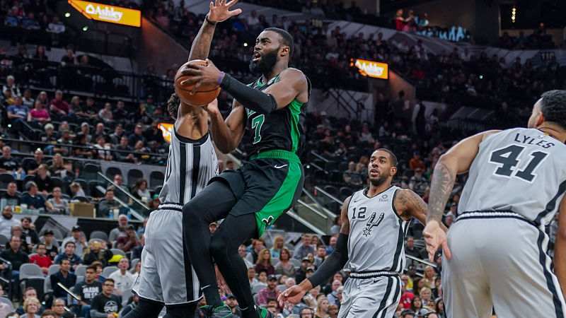 Boston Celtics guard Jaylen Brown
