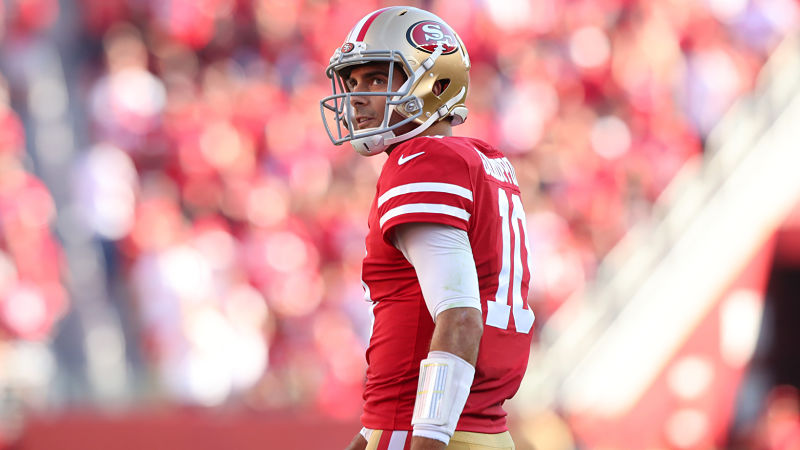 San Francisco 49ers quarterback Jimmy Garoppolo