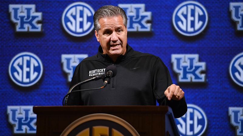 Kentucky Wildcats head coach John Calipari