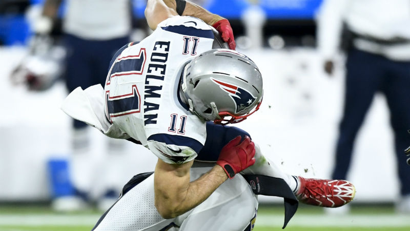 New England Patriots wide receiver Julian Edelman