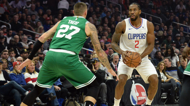 Clippers forward Kawhi Leonard