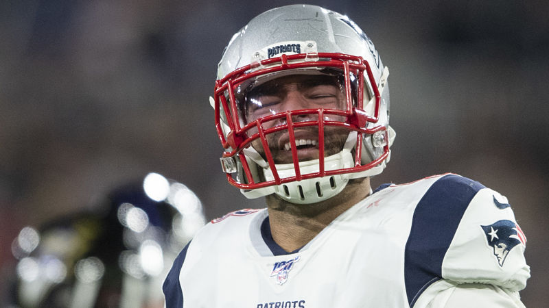 New England Patriots linebacker Kyle Van Noy