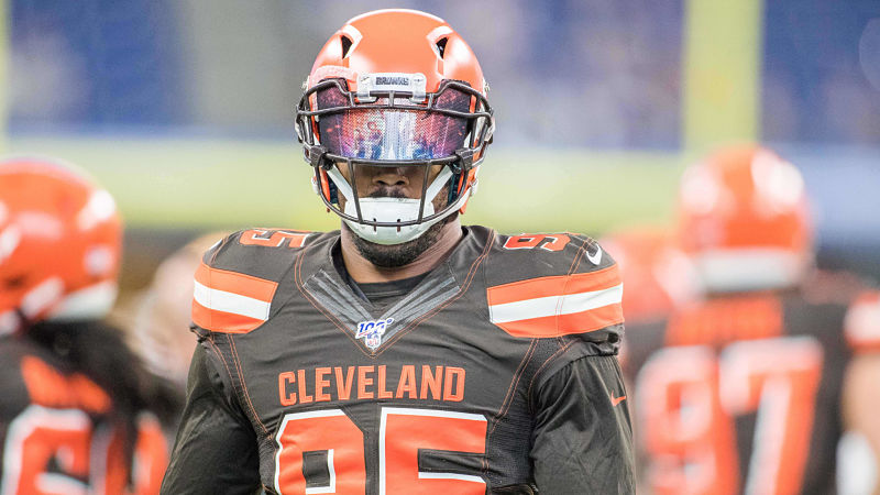 Cleveland Browns defensive end Myles Garrett