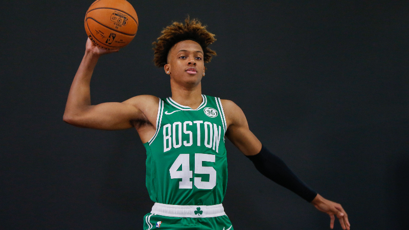 Boston Celtics guard Romeo Langford