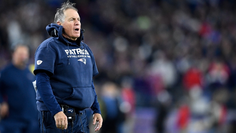 New England Patriots head coach Bill Belichick