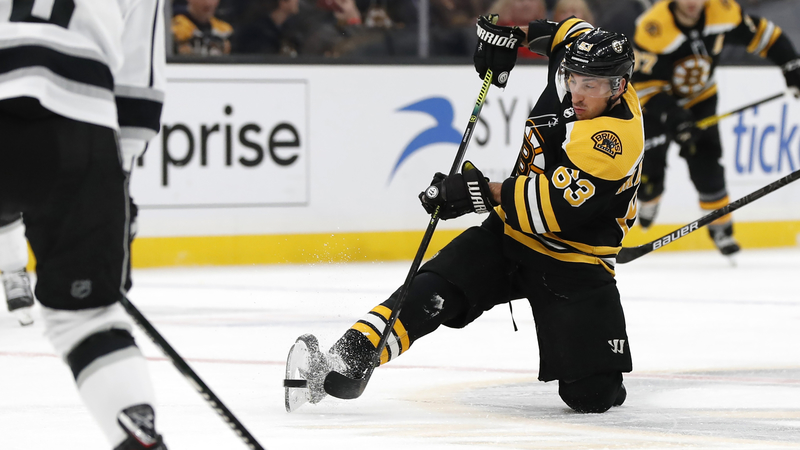 Boston Bruins Left Wing Brad Marchand
