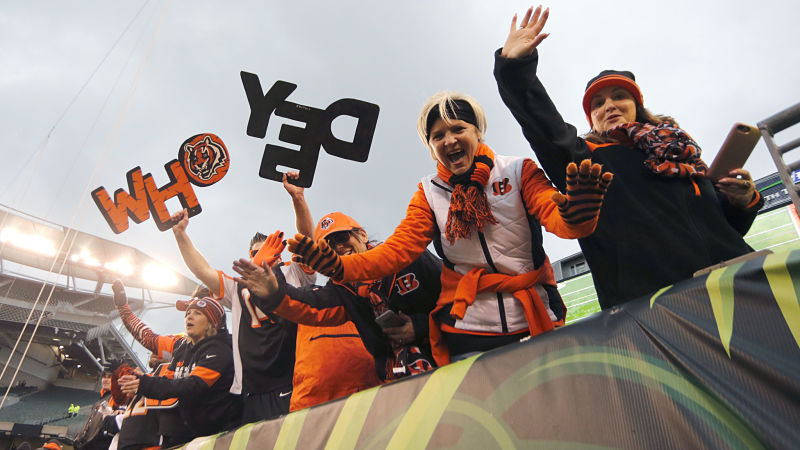 Cincinnati Bengals fans