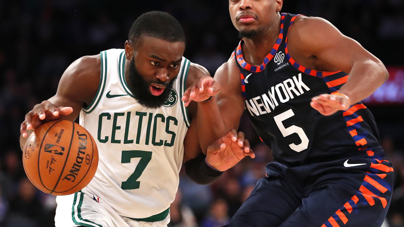 Boston Celtics guard/forward Jaylen Brown