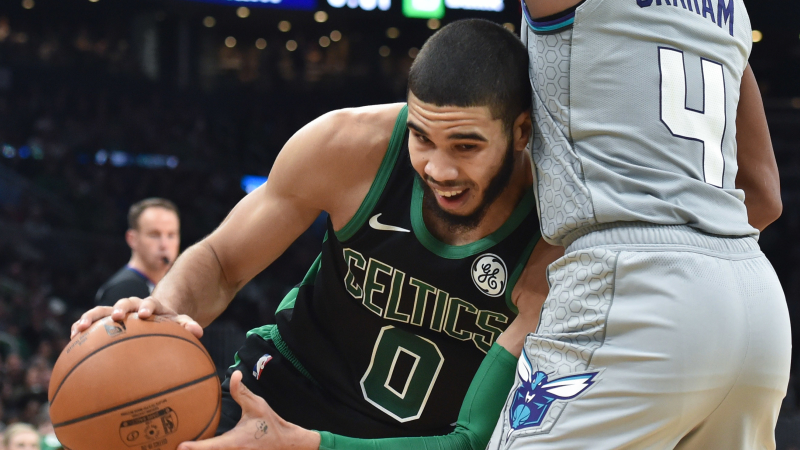 Boston Celtics forward Jayson Tatum