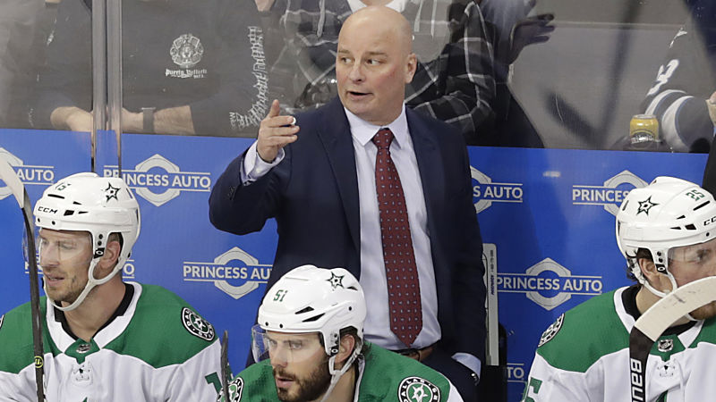 Dallas Stars coach Jim Montgomery